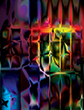 abstract expressionist digital paintings experiments