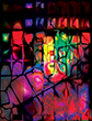 abstract expressionist digital paintings experiments