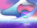 abstract symbolic digital gicl�e paintings experiments