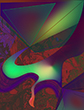 abstract symbolic digital gicl�e paintings experiments