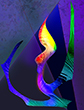 abstract symbolic digital gicl�e paintings experiments