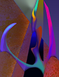 abstract symbolic digital gicl�e paintings experiments