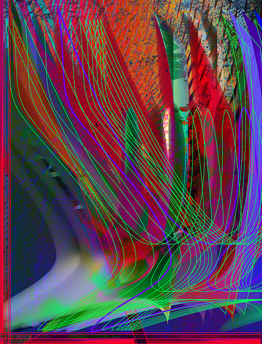 Original Digital Fine Art Gicl�e Printed Paintings by Curtis R Doll Jr