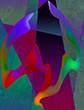 abstract symbolic digital gicl�e paintings experiments
