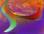 abstract symbolic digital gicl�e paintings experiments