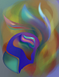 abstract symbolic digital gicl�e paintings experiments