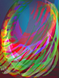 abstract expressionist digital paintings experiments