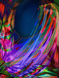 abstract expressionist digital paintings experiments