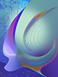 abstract symbolic digital gicl�e paintings experiments