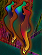 abstract expressionist surrealist gicl�e paintings experiments