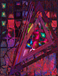 abstract expressionist digital paintings experiments