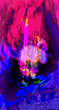 abstract expressionist digital paintings experiments