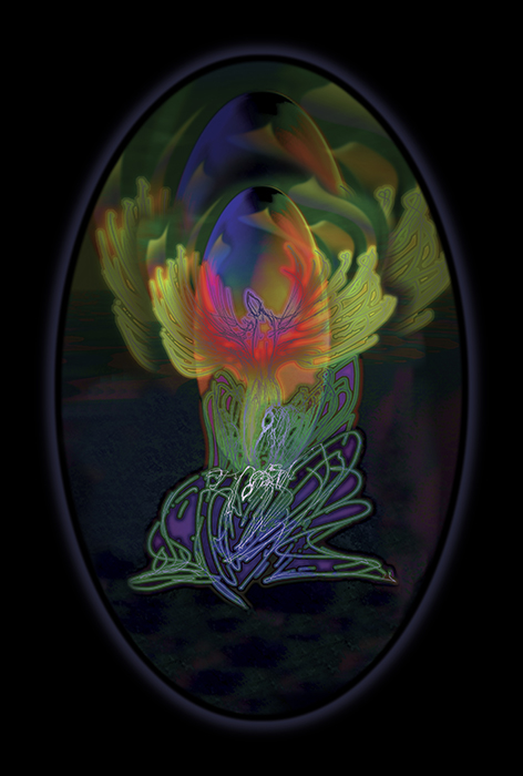 Original Digital Fine Art Gicl�e Printed Paintings by Curtis R Doll Jr